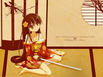 Shakugan no Shana - Not your average kimono girl