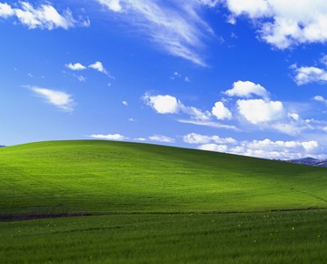 Bliss, Windows XP default wallpaper (hq)