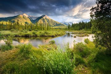 Vermilion Lakes, Canadian Rocky Mountains