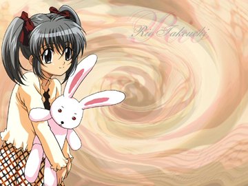 Rio and her bunny (Spiral)