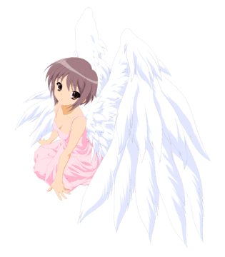 Yuki Nagato angel extracted