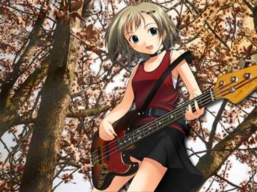 Play bass a sakura day