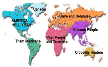 The World as seen by Americans