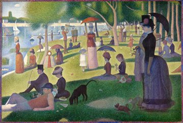 Georges Seurat - A Sunday Afternoon on the Island of La Grande Jatte, 1884