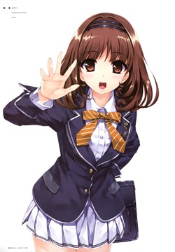 Sasaki Kaori waving