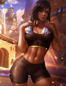 (e) Pharah in the streets by logan cure