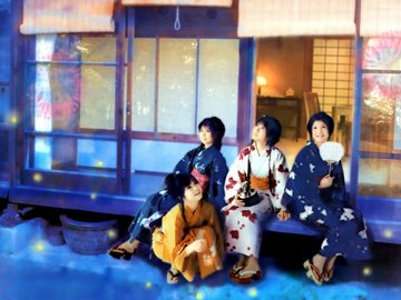 Idols - ZONE (a group of real women in kimonos)