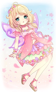 Yusa Kozue as a fairy
