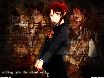 Serial Experiments Lain - Writing on the Wall
