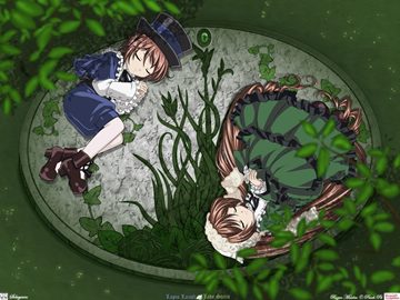 [AnimePaper]Lapis Lazuli & Jade Stern by solwyvern 1600x1200
