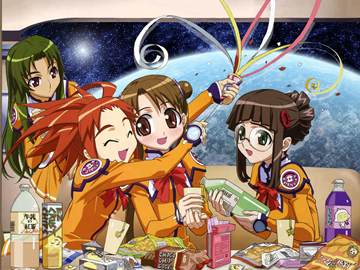 [AnimePaper]Stellvia Party by nona 1600x1200