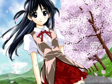 ! School Rumble - Walking Amidst The Blossoms