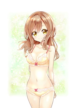 (e) Kunikida Hanamaru in lingerie