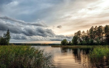 Poksha River, Kostroma Region, Russia