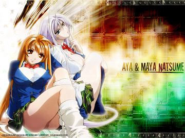 (e) Aya maya, Natsume sisters