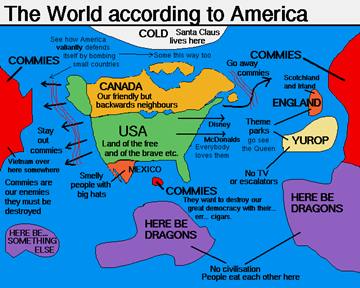 The World according to America