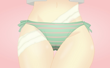 (e) kobushi abiru panties pink sayonara zetsubou sensei underwear 2