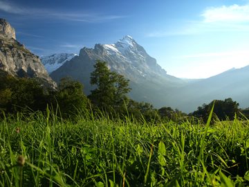 The Eiger from north-east Grindelwald, Switzerland (original)