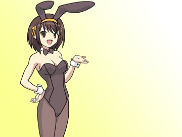 Bunny Girl Haruhi vector