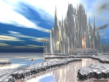 fantasy city render