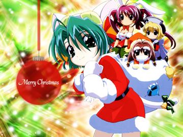 Merry Christmas. (Look at Puchiko!)