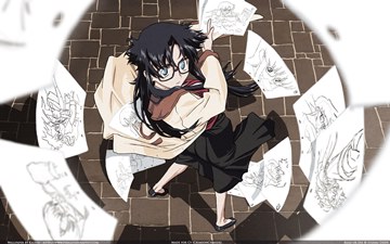 [AnimePaper]Paper Kills Rock by Kalico 2560x1600