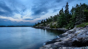 Lake Superior, Isle Royale National Park, Michigan, USA
