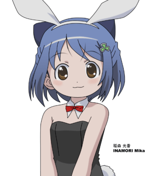 Inamori Mika as a bunny (extracted)