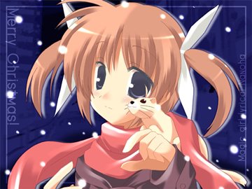 1137002168487 Nanoha with the ferret