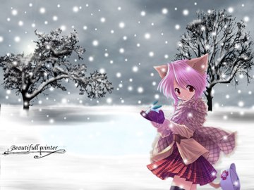 Catgirls - Beautifull winter