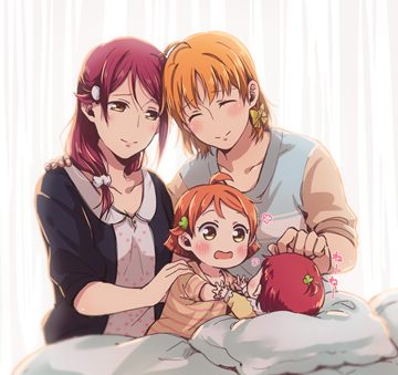 Sakurauchi Riko, Takami Chika and their children