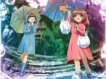 Card-Captor-Sakura Summer Rain (with Tomoyo)