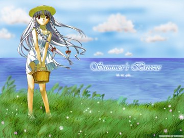 [AnimePaper]Summers Breeze by dayriver 1024x768