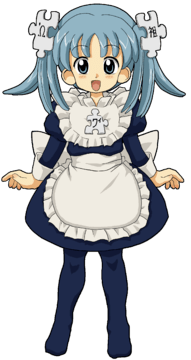 Wikipe-tan in maid dress (extracted)