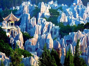 china csg010 stone forest of lunan-yunnan