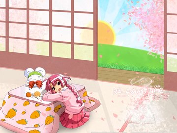 [AnimePaper]Relaxing Time by blahdee 1600x1200