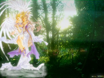 Holy Forest -- Belldandy and Holy Bell