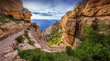 South Kaibab Trail in Grand Canyon NP, Arizona, USA