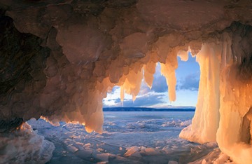 ! Olkhon Ice Cave, Baikal, Russia (darker)