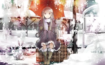 Kasugano Sora in winter by yuugen