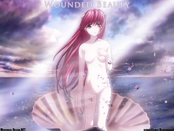 (e) Elfen Lied - Wounded Beauty