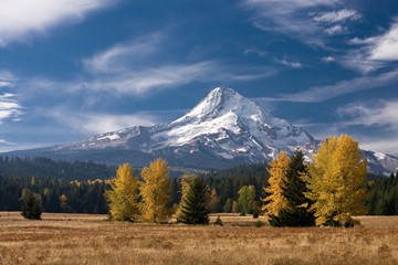 Stratovolcano (Mount Hood, Oregon, USA)