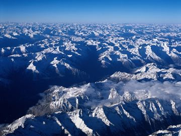 22 mountains from above