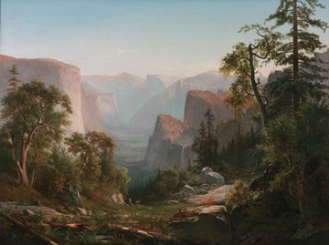 Thomas Hill - View of the Yosemite Valley (1865)