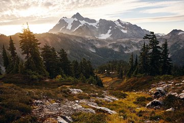 Mount Shuksan, North Cascades NP, Washington, USA