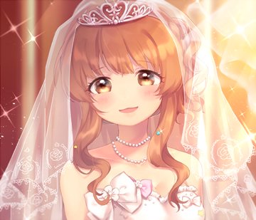 Moroboshi Kirari as a bride