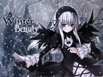 [AnimePaper]Winter Beauty by cybil 1600x1200
