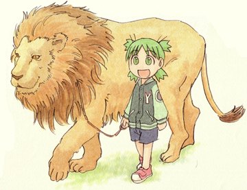 1220803135682 Yotsuba and a lion