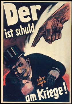 German anti-Jew poster