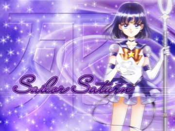 (k) Sailor Saturn (Sailor Moon)